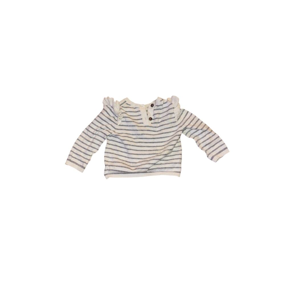 BABY BODEN GIRLS striped sweater 6-9 months